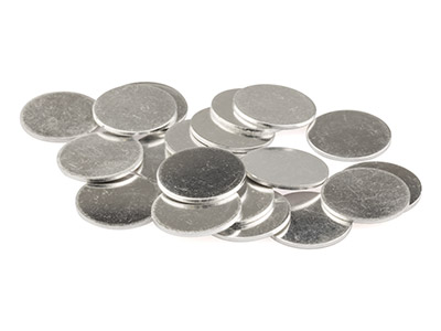 Aluminium Vorläufer, Runder Zuschnitt 12,70mm, Impressart, Packung Zu 20 - Standard Bild - 2