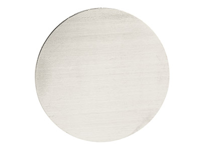 Aluminium Rohling, Runder Zuschnitt38,10mm, Impressart, Packung Zu 6 - Standard Bild - 1