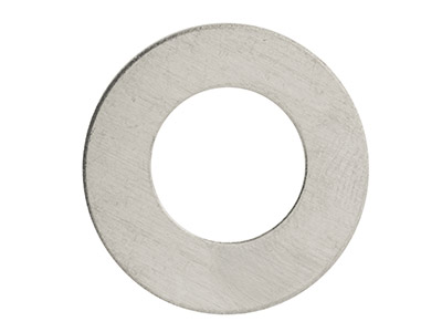 Unbearbeitet Aluminium, Rondelle 25,40 Mm, Impressart, Tütchen Mit 13