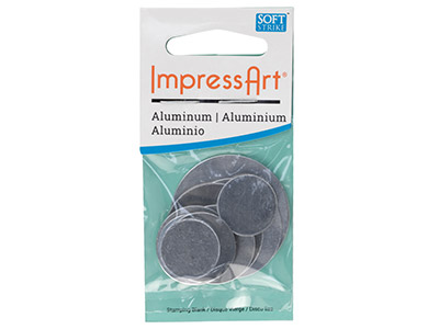 Aluminium Rohling, Runde Blanks Von20 Bis 38 Mm, Impressart, Packung Zu 9 - Standard Bild - 3