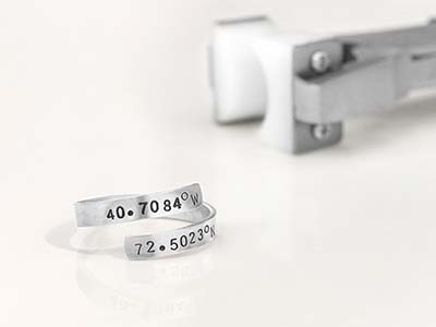 Rohling Aluminium, Für Ring 4 X 76 Mm, Impressart, Beutel À 12 Stück - Standard Bild - 3