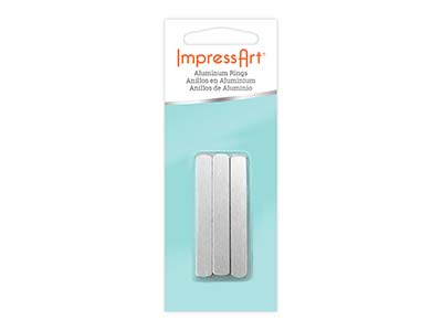 Vorform Aluminium, Für Ring 6 X 51 Mm, Impressart, Beutel À 11 Stück - Standard Bild - 2