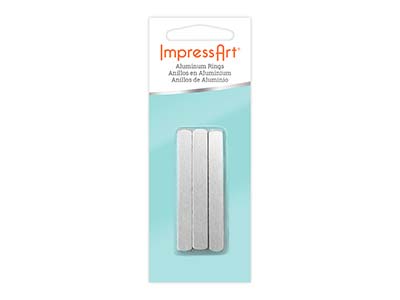 Impressart-ring Aus Aluminium, 6 mm x 57 mm, Prägerohling - Standard Bild - 2