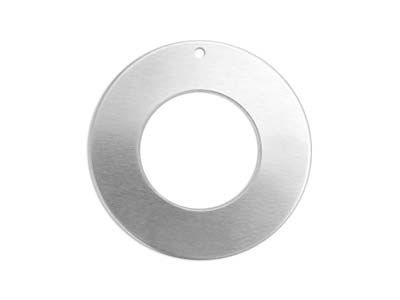 Aluminium-blanko, Unterlegscheibe Mit 1 Loch, 25 Mm, Impressart, Beutel Mit 13 Stück