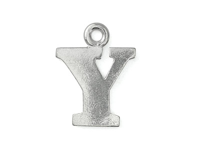 Impressart Pewter Y Letter Charm 19.1x1.3mm Sb - Standard Bild - 1