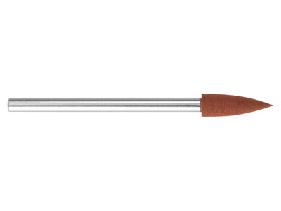 Eveflex Gummipolierer, 704, Braun/fein, Auf 2,34-mm-schaft - Standard Bild - 2