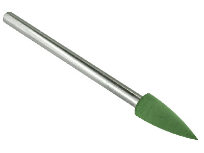 Eveflex Gummipolierer, 804, Grün/extrafein, Auf 2,34-mm-schaft - Standard Bild - 1