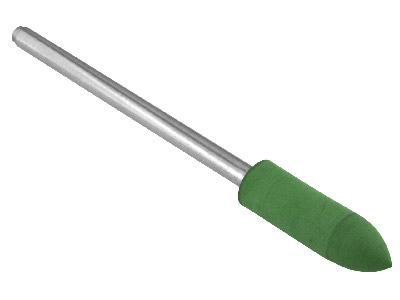 Eveflex Gummipolierer, 805, Grün/extrafein, Auf 2,34-mm-schaft - Standard Bild - 1