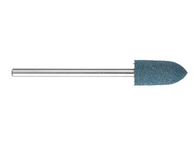Eveflex Gummipolierer, 507, Blau/grob, Auf 2,34-mm-schaft - Standard Bild - 2