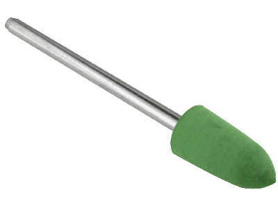 Eveflex Gummipolierer, 807, Grün/extrafein, Auf 2,34-mm-schaft - Standard Bild - 1