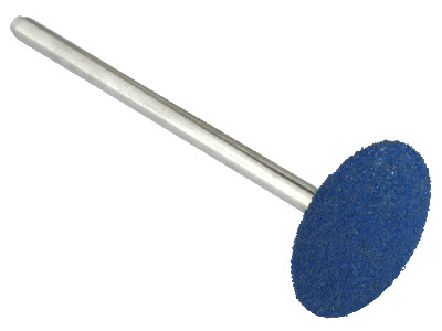 Eveflex Gummipolierer, 508, Blau/grob, Auf 2,34-mm-schaft - Standard Bild - 1