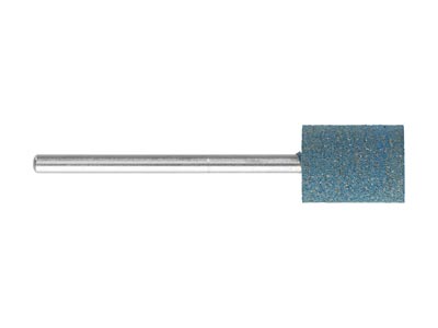 Gummizylinder Montiert, Blau, Grobes Korn, 10 X 12 Mm, Nr. 510, Eve - Standard Bild - 2