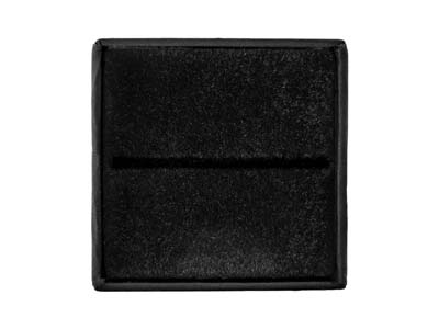 Ringschachtel, Schwarzes Material - Standard Bild - 4
