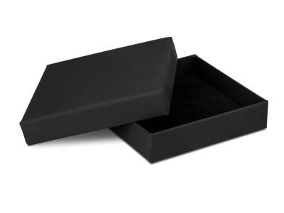 Weiche, Schwarze Universalschachtel Aus Karton - Standard Bild - 1
