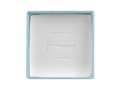 Ringbox, Aus Pastellblauem Karton - Standard Bild - 4