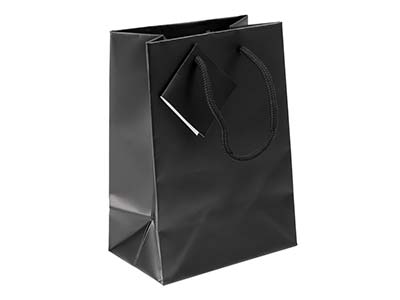 Geschenktasche Kleines Modell, Mattschwarz - Standard Bild - 1