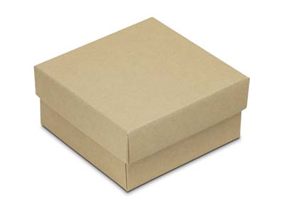 Ringschachtel, Recyceltes Kraftpapier - Standard Bild - 2