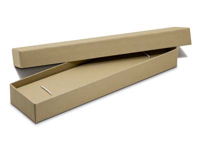 Schachtel Für Armband, Recyceltes Kraftpapier - Standard Bild - 1