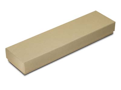 Schachtel Für Armband, Recyceltes Kraftpapier - Standard Bild - 2