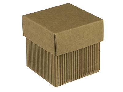 Kraft Flatpack Eckige Schachtel Aus Wellenpappe 10er-pack