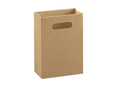 Kraft Gift Bag Medium Pk 10 - Standard Bild - 1