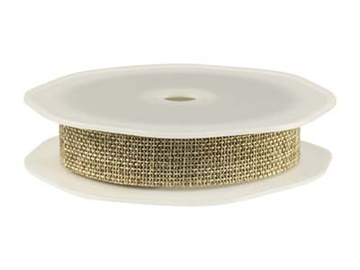 Juteband Natur 15 Mm, 10 Meter