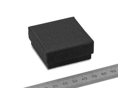 Universalschachtel Klein, Mattschwarzer Karton - Standard Bild - 4