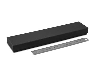Armbandschachtel, Mattschwarzer Karton - Standard Bild - 4