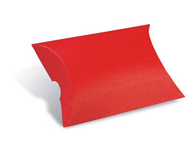 Flatpack-kissenschachteln, 10er-pack, Rot