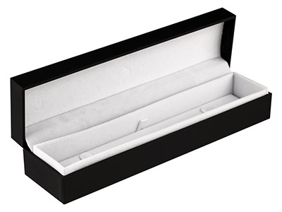 Black Soft Touch Bracelet Box