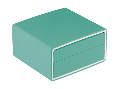Green Soft Touch Watch/bangle Box - Standard Bild - 3