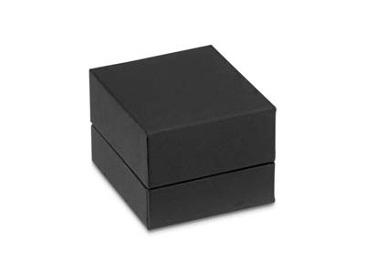Black Soft Touch Ring Box - Standard Bild - 2
