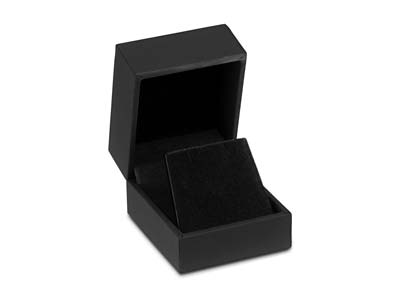 Etui Für Ohrringe, Schwarzes Soft-touch-gummi