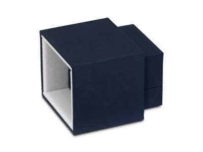 Premium Blue Soft Touch E/ring Box - Standard Bild - 5