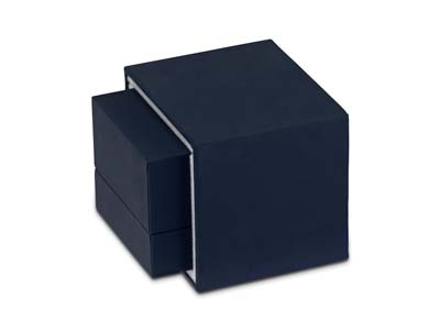 Premium Blue Soft Touch E/ring Box - Standard Bild - 6