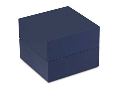 Premium Blue Soft Touch Bangle Box - Standard Bild - 2