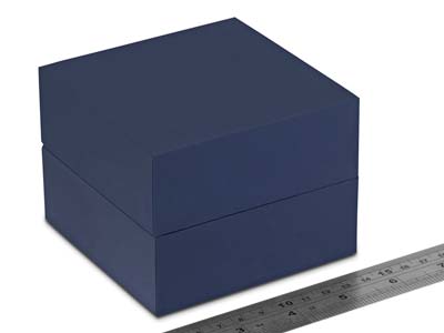 Schmucketui Für Premium Hartarmband, Blaues Gummi - Standard Bild - 3