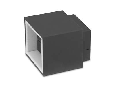 Premium Grey Soft Touch Ring Box - Standard Bild - 5