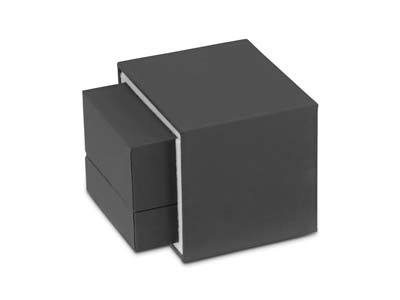 Premium Grey Soft Touch Ring Box - Standard Bild - 6