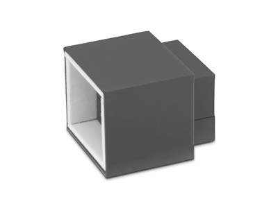 Premium Grey Soft Touch E/ring Box - Standard Bild - 5