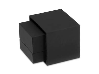 Premium Black Soft Touch Ring Box - Standard Bild - 6