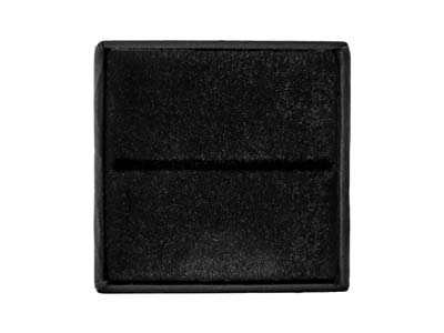 Premium Black Soft Touch Ring Box - Standard Bild - 7