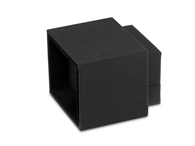 Ohrringschatulle Premium, Schwarzerkunststoff - Standard Bild - 5