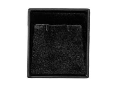 Ohrringschatulle Premium, Schwarzerkunststoff - Standard Bild - 7