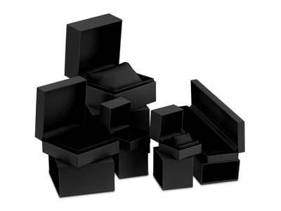 Premium Black Soft Touch Bangle Box - Standard Bild - 7
