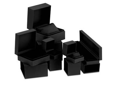 Schatulle Für Premium-armband, Schwarzer Gummi - Standard Bild - 8