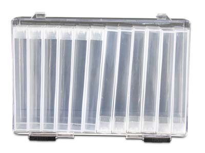 Beadsmith Keeper Flips Bead Box 12 Containers - Standard Bild - 4