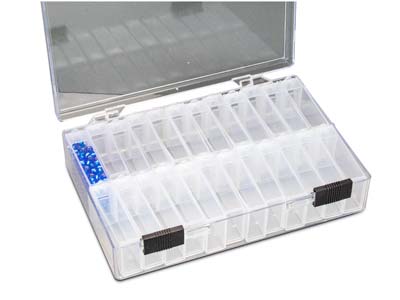 Aufbewahrungskoffer 24 Boxen, Beadsmith - Standard Bild - 2