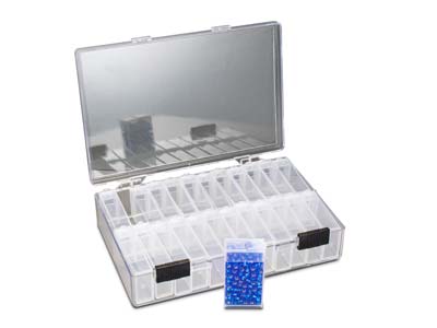 Aufbewahrungskoffer 24 Boxen, Beadsmith - Standard Bild - 7