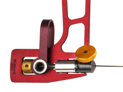 Bocfil Mit Federhebel Und Klemme Für Schwenkbare Klingen, Höhe 7,60 Cm, Knew Concepts - Standard Bild - 2